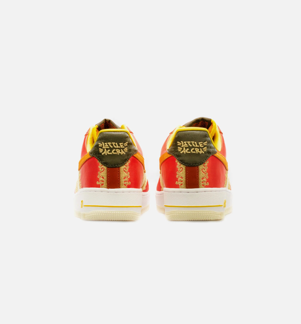 Air Force 1 Low Little Accra Mens Lifestyle Shoe Red Beige