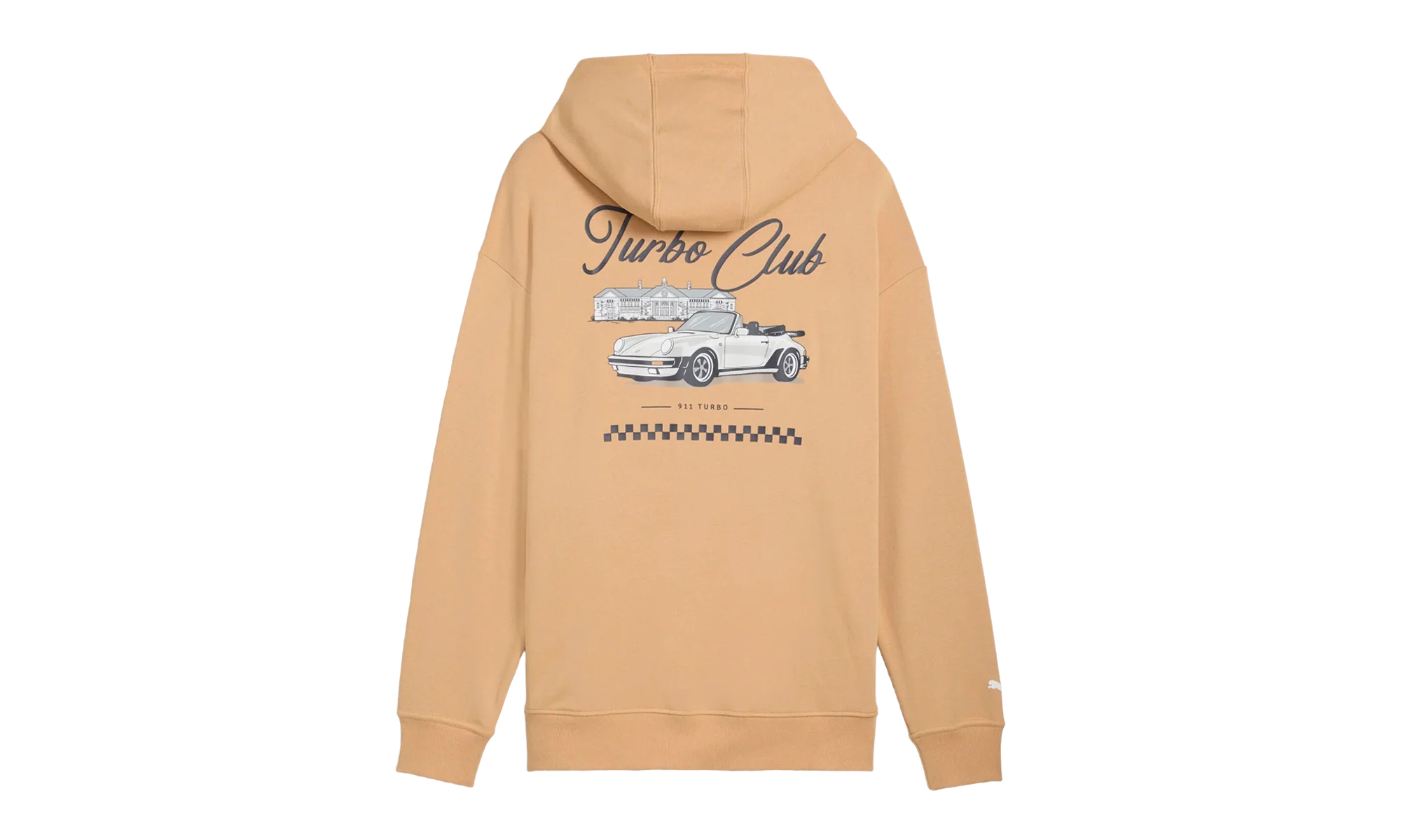 Porsche Legacy GRAPHIC HOODIE "Brown" 630276 10