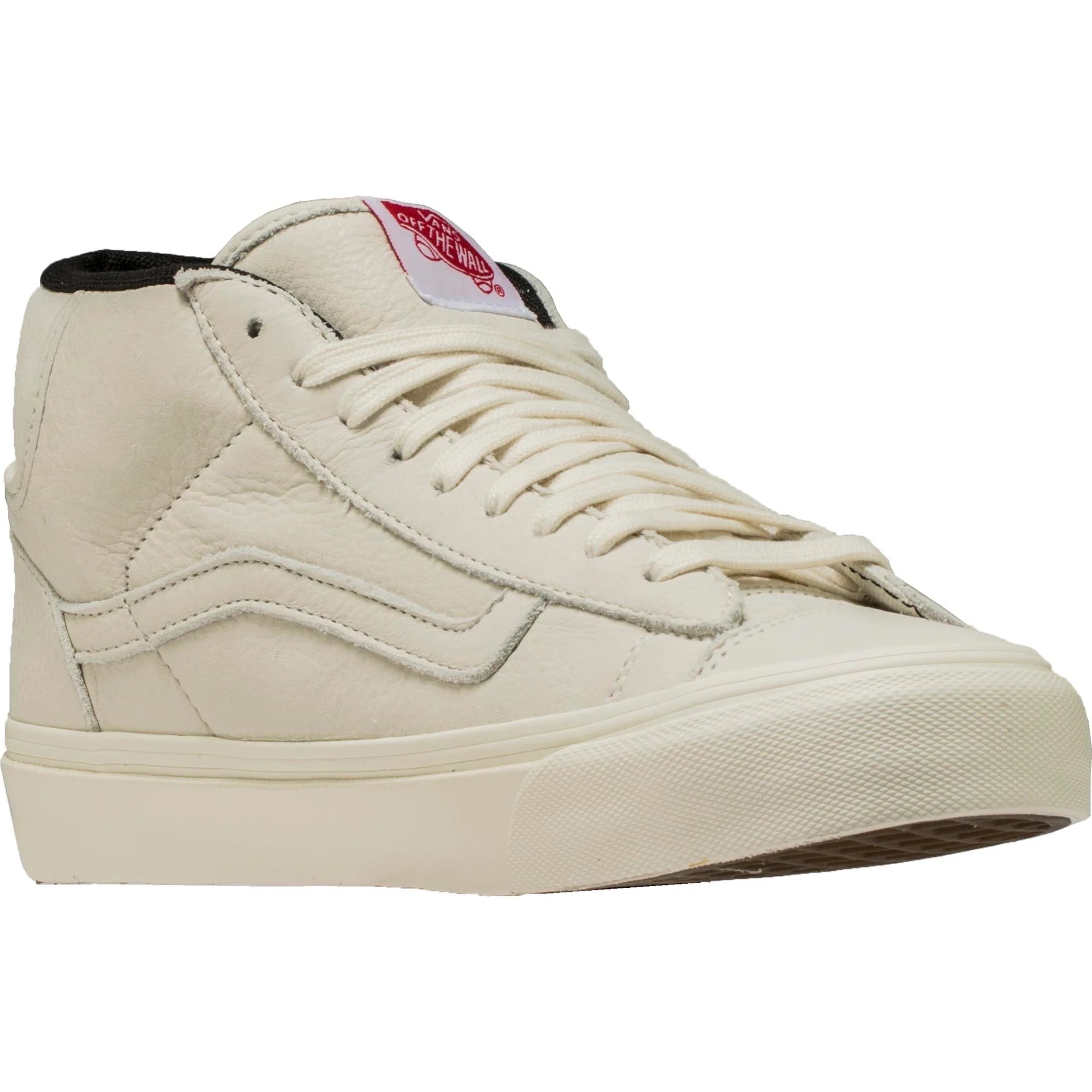 Vault OG Mid Skool Mens Skate Shoes White Gum