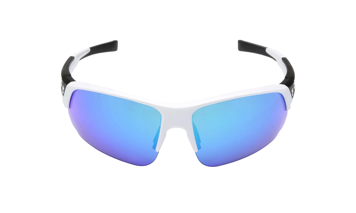 Changeup Dual Sunglasses "Blue Multiflection - Satin White" 8600129 110161