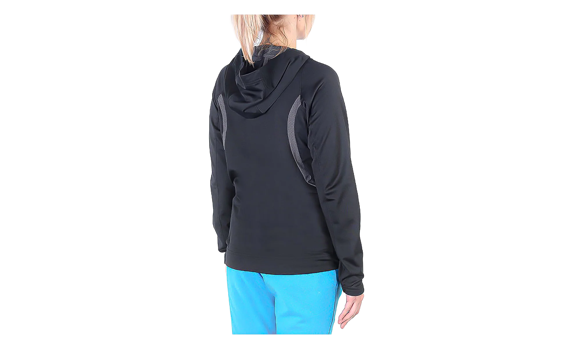 Hyper Elite Basketball Hoodie WMNS "Black Anthracite Iridescent" 813943 010