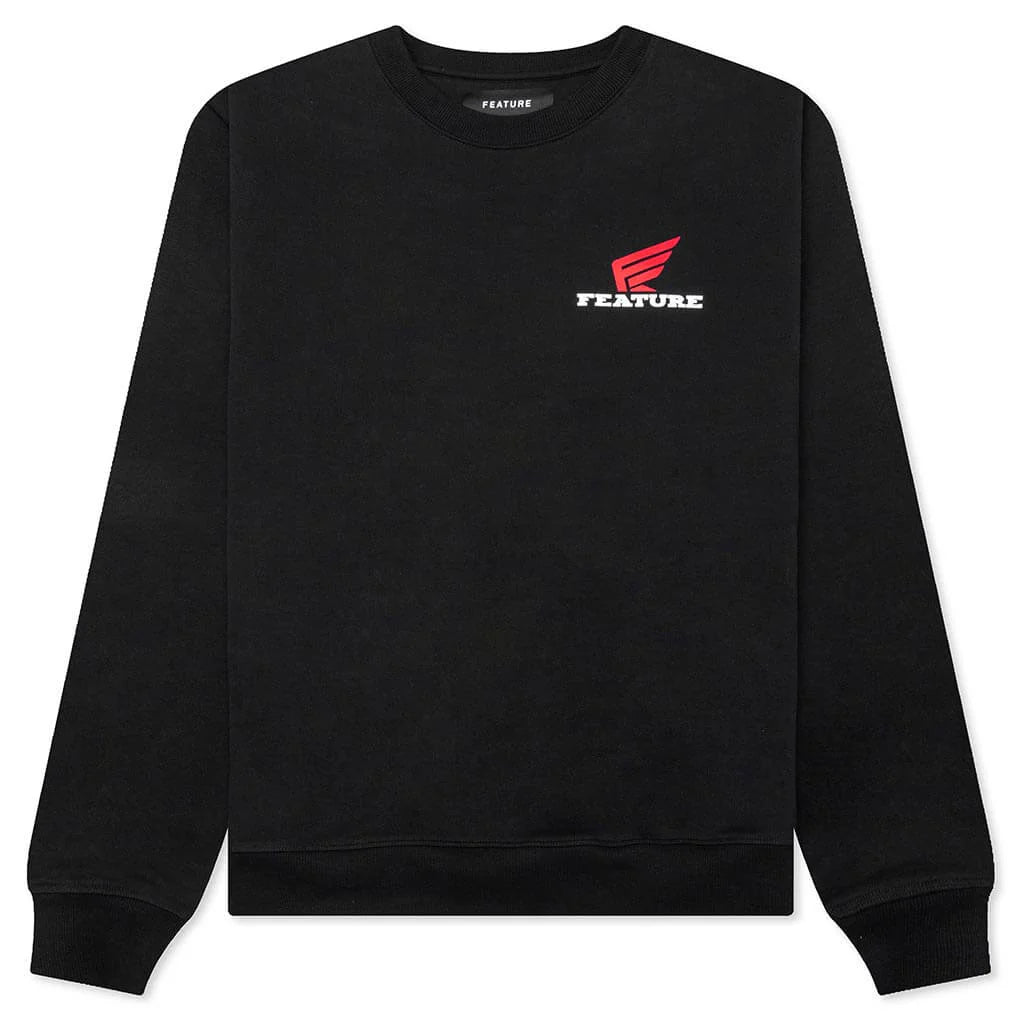 Street Circuit Crewneck Black