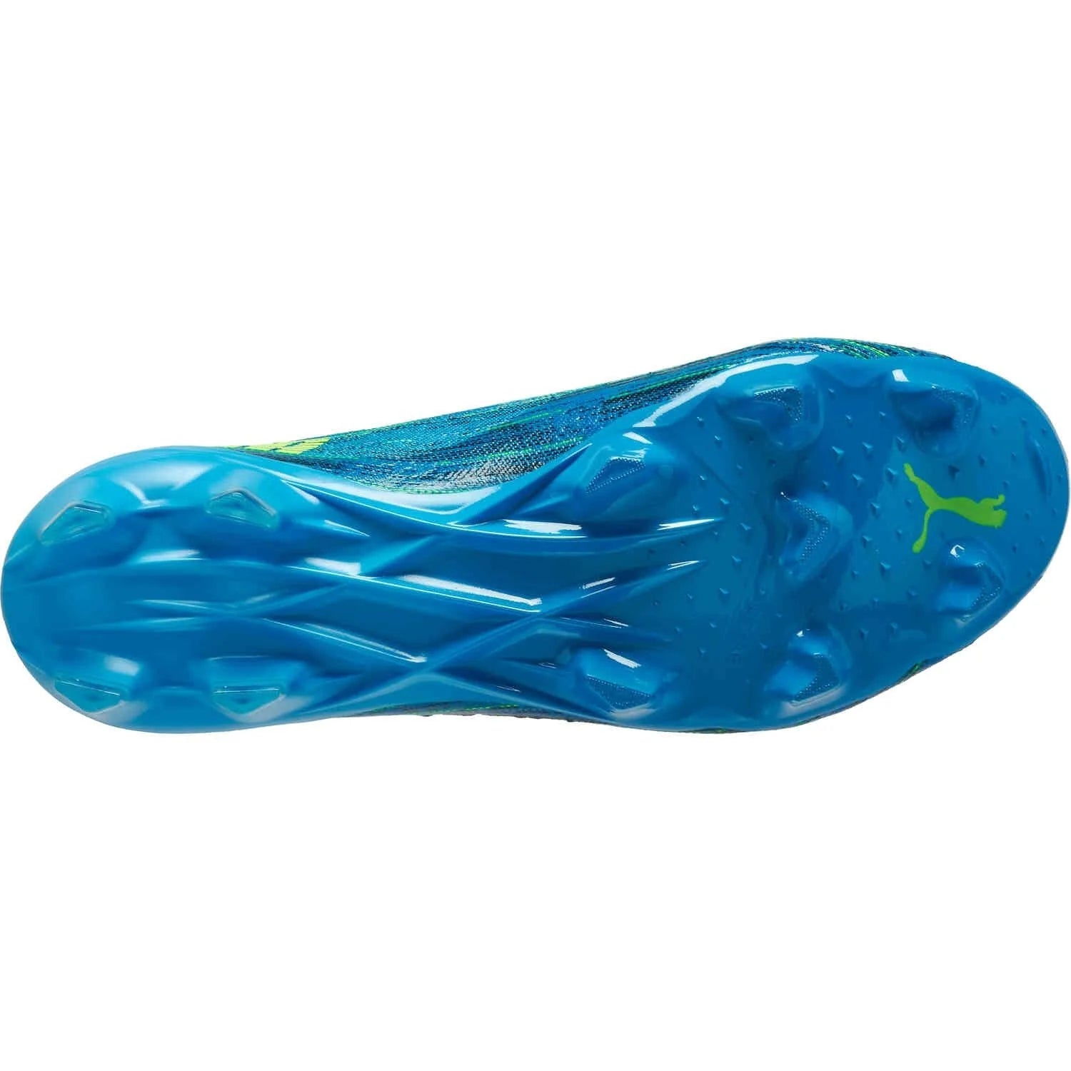 PUMA Ultra 12 FG Firm Ground Boots Blue Yellow