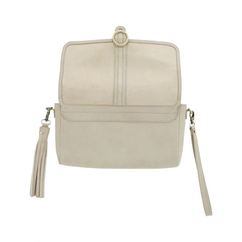 Seight Clutch Handbag in Soft Gold