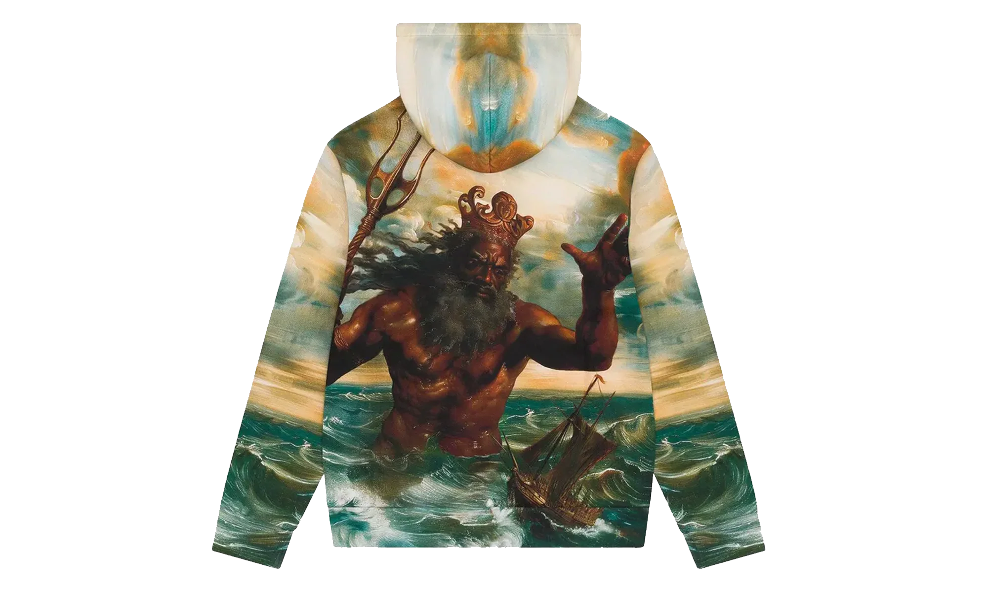 Poseidon's Revenge Zip Up Hoodie "Multicolor" DT582