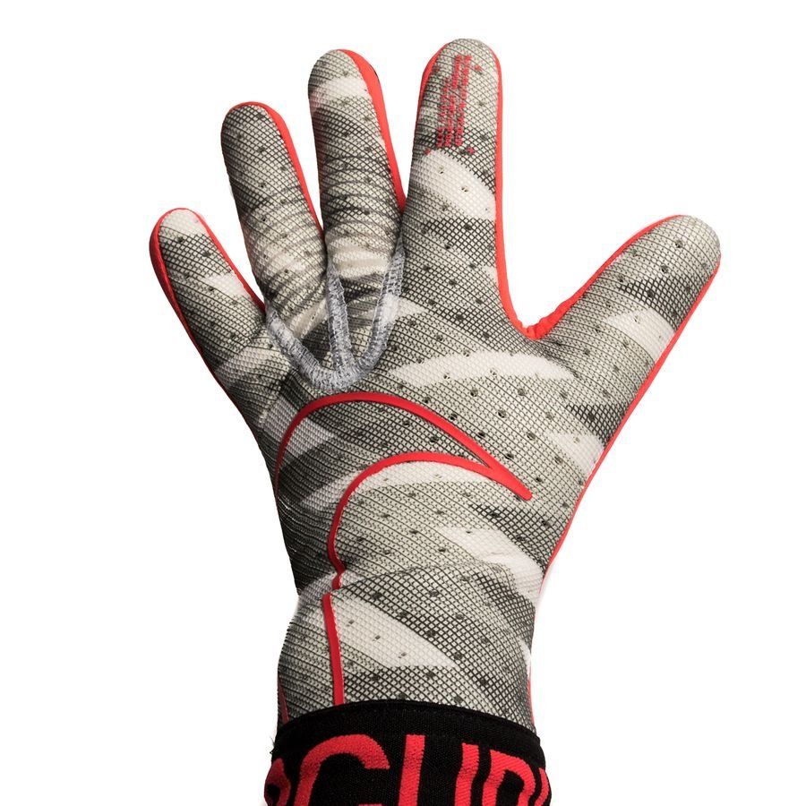 Nike Mercurial Touch Elite Goalkeeper Gloves White Black Crimson