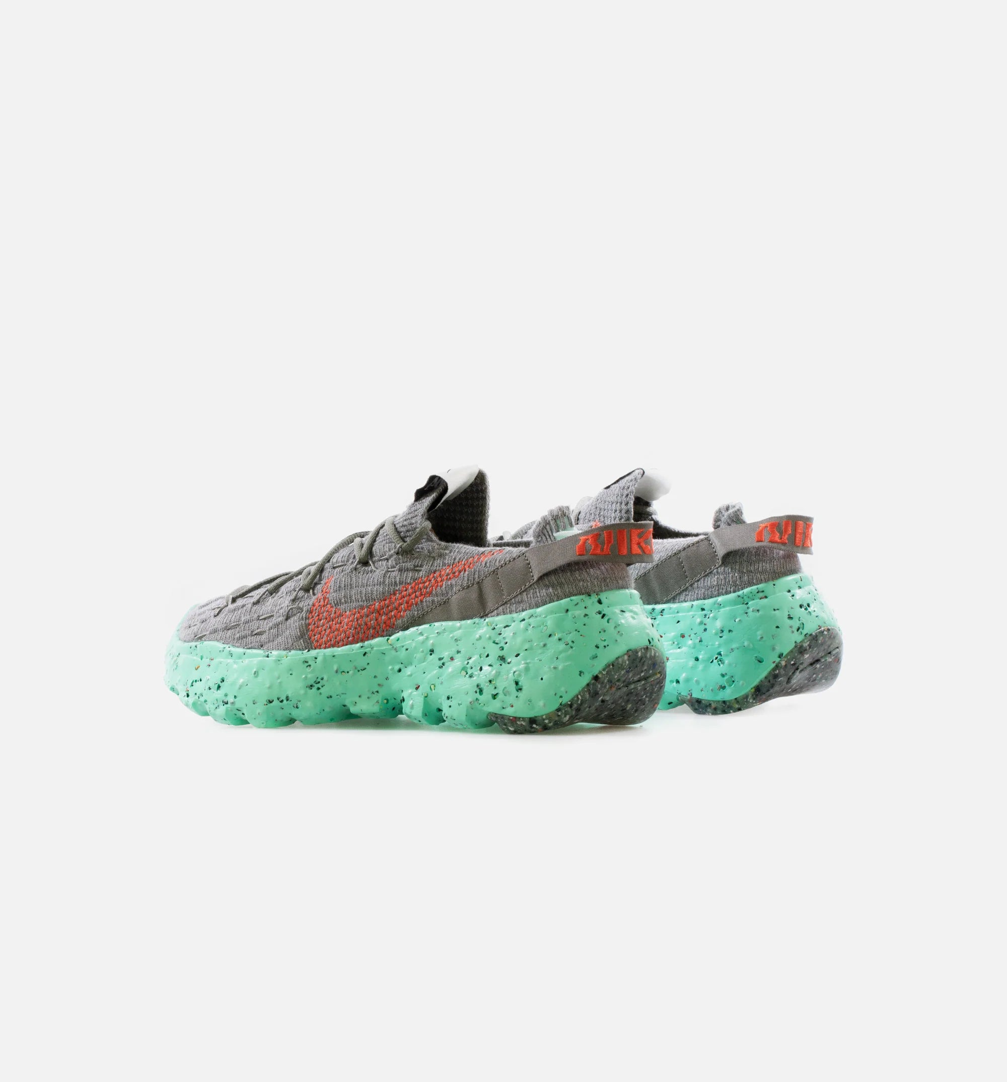 Space Hippie 04 Mens Running Shoe Gray Orange Aquamarine