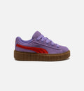 Fenty Creeper Phatty Womens Lifestyle Shoe Lavender Red Gum Free Shipping
