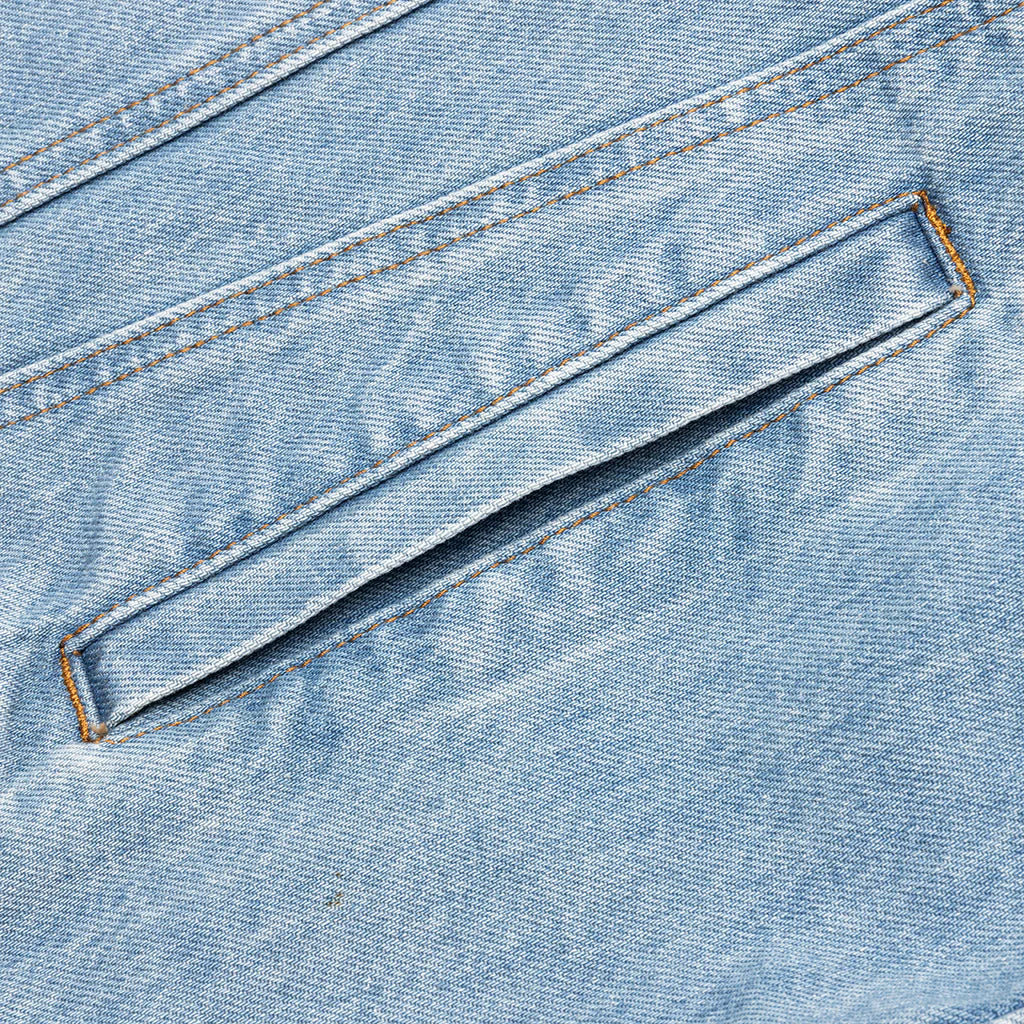 Wordmark Denim Jacket Blue