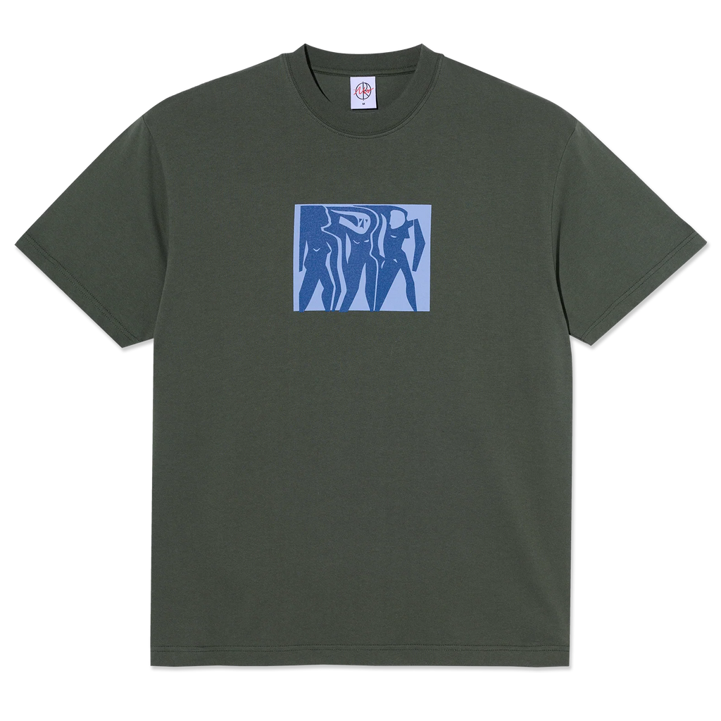 Polar Cut Outs Tee Dark Olive