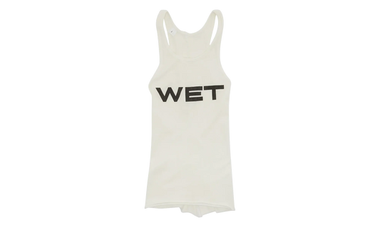 Mowalola Wet Tank Top "White" T303GD PFD