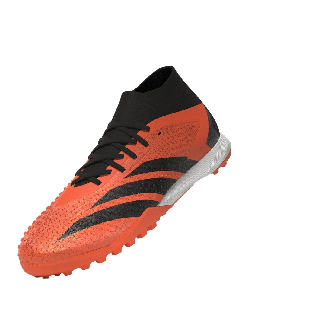 adidas Predator Accuracy1 TF Turf Soccer Cleats Solar Orage Black