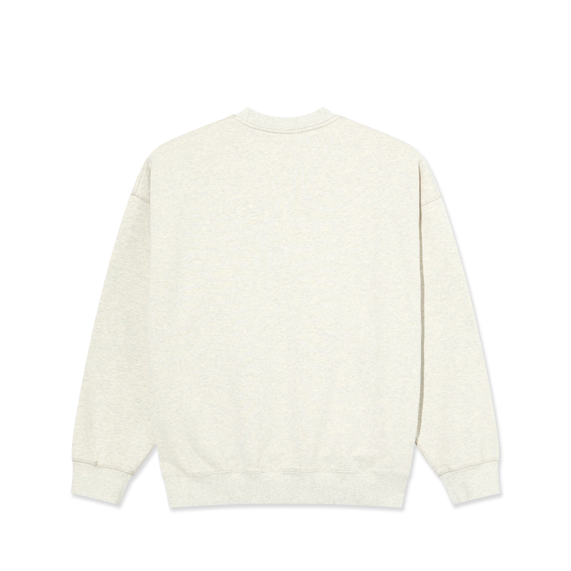 Polar Frankie Crew Neck Ivory Grey Melange