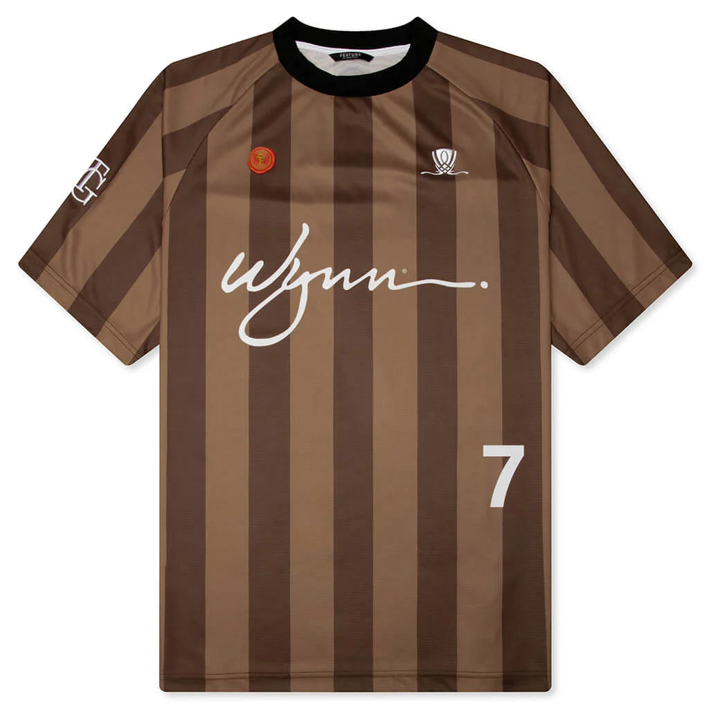 FEATURE x Wynn Soccer Jersey Brown