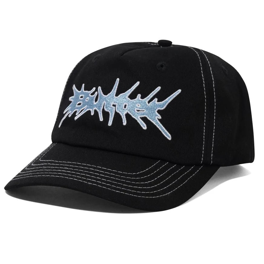 Butter Goods Nail 5 Panel Cap Black
