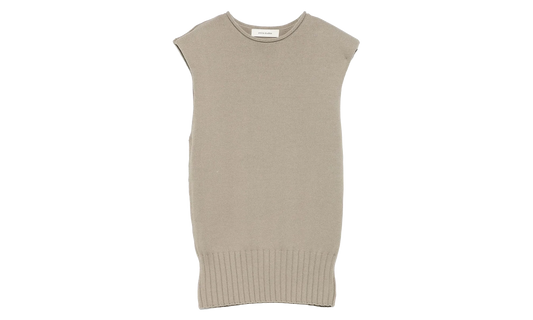 Burns Knit Vest "Middle Grey" ES2714MG