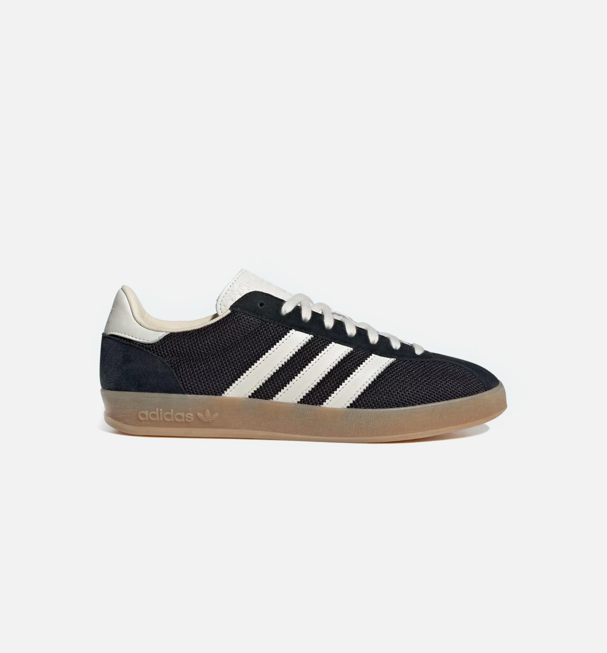 Gazelle Indoor Pro Mens Lifestyle Shoe Core Black Off White Warm Sandstone