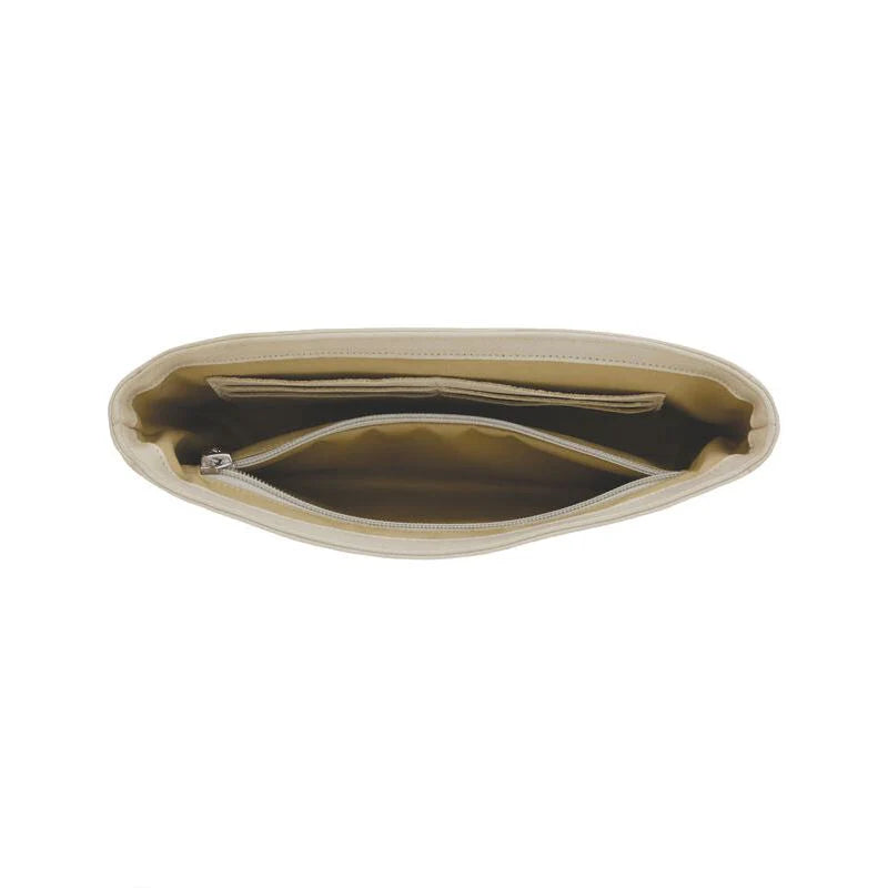 Seight Clutch Handbag in Soft Gold