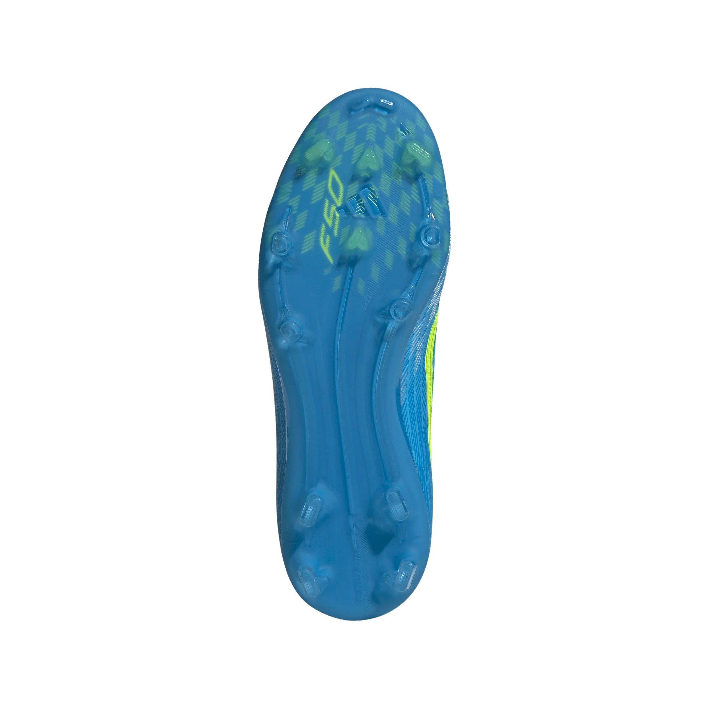 adidas F50 Elite Mid Cut FG Firm Ground Youth Soccer Cleats Blue Yellow Aqua