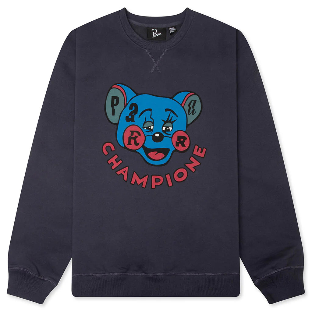 Tired Champione Crew Neck Sweatshirt Grey