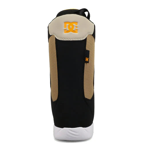 DC Mens 2026 Phase BOA Snowboard Boots Black Tan Orange
