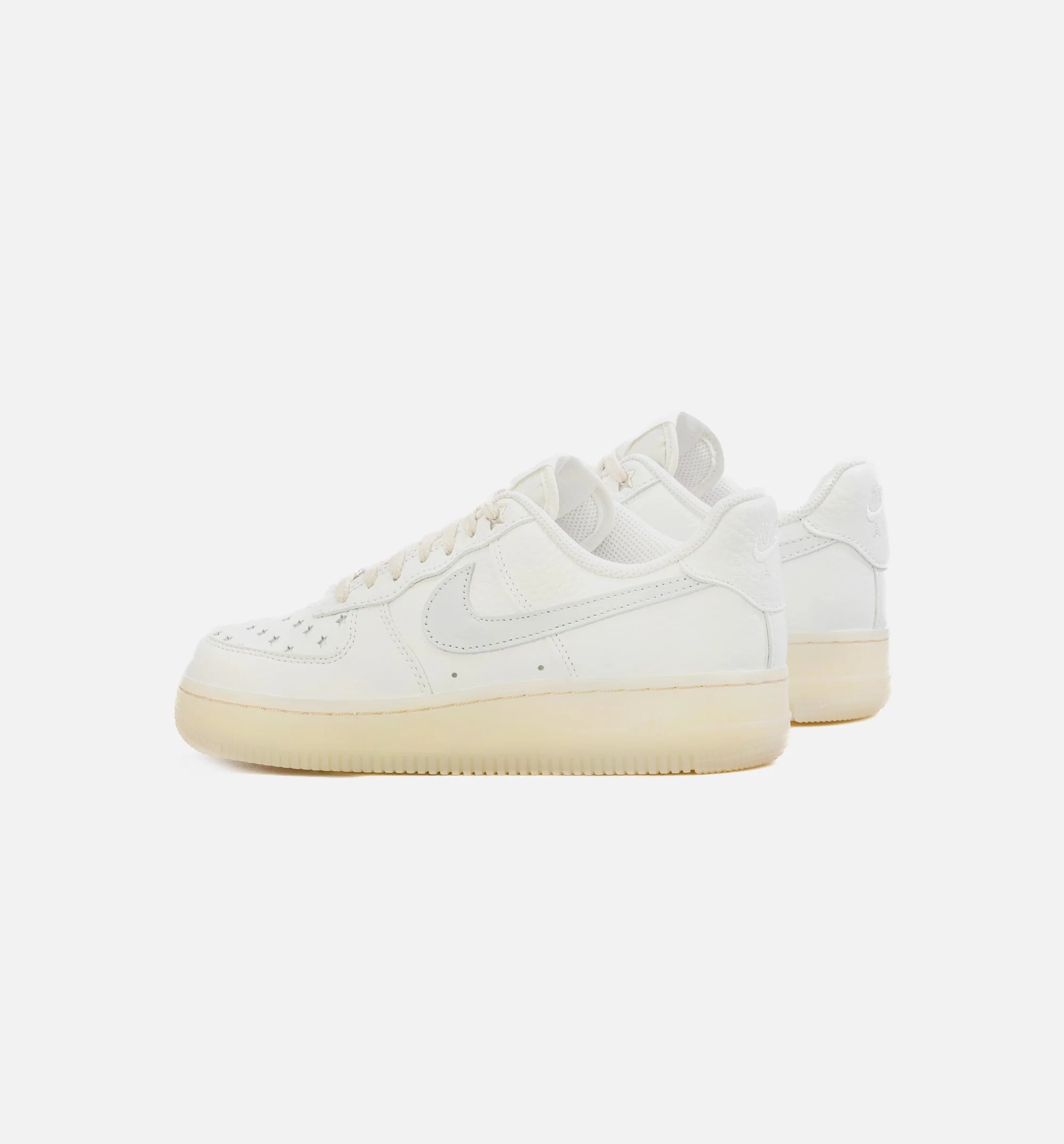 Air Force 1 Low Stars Womens Lifestyle Shoe Summit White Pure Platinum