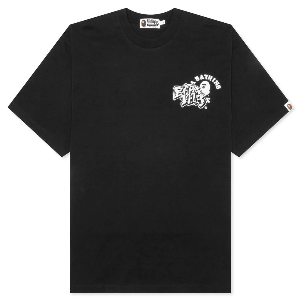 Bape Comics Graphic Tee Black