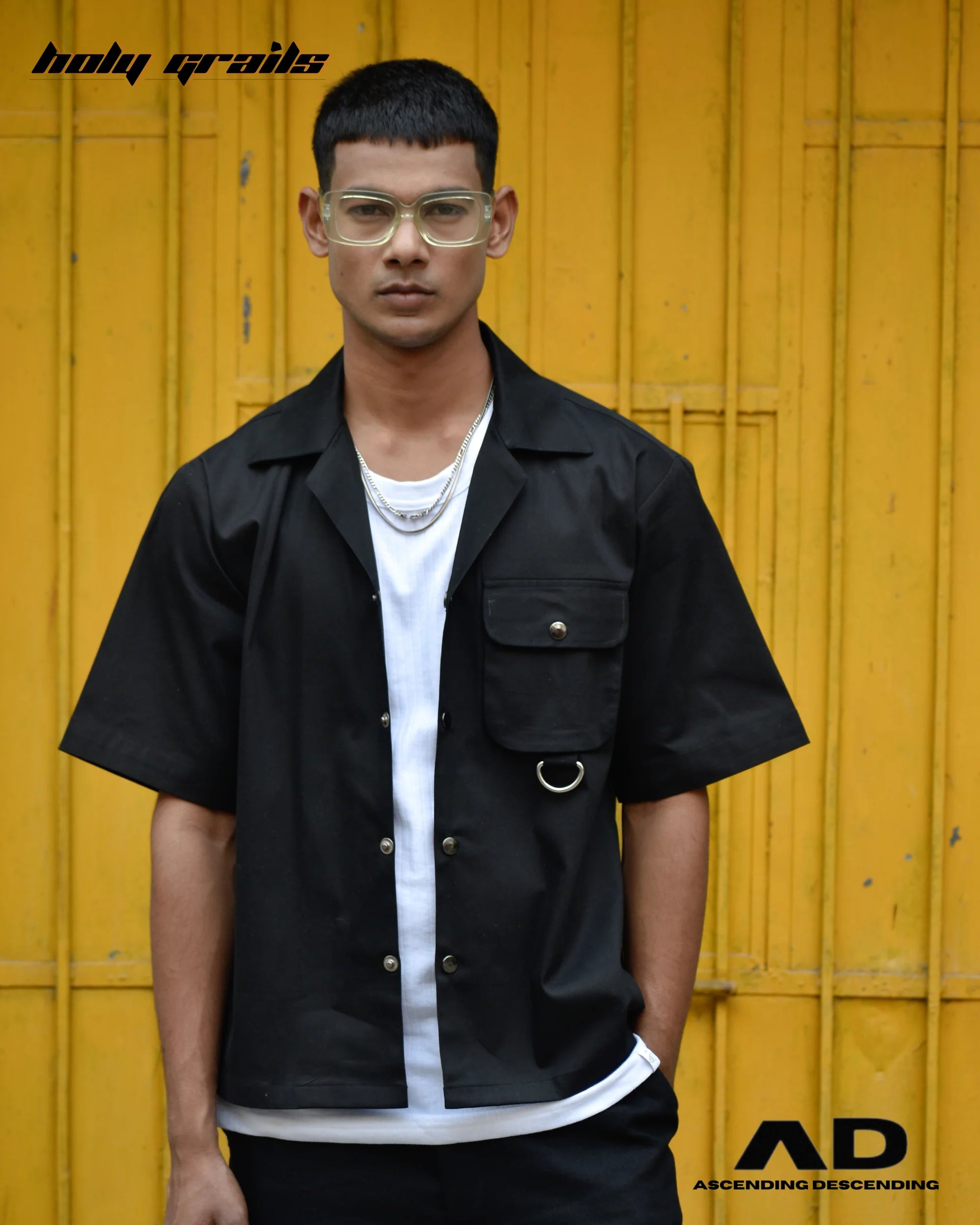 Challa Black Shirt HG x Ascending Descending