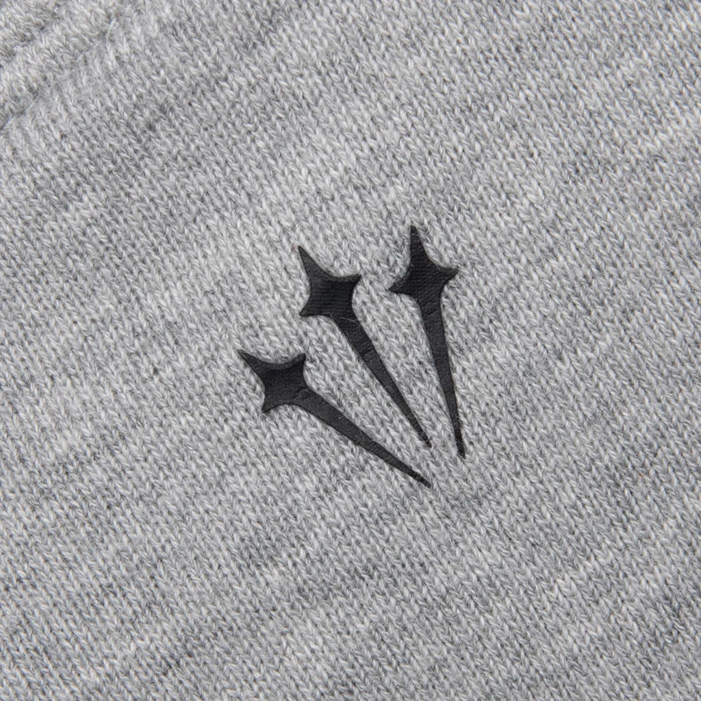 Nike x NOCTA Fleece CS Hoodie Heather Grey Matte Silver Black