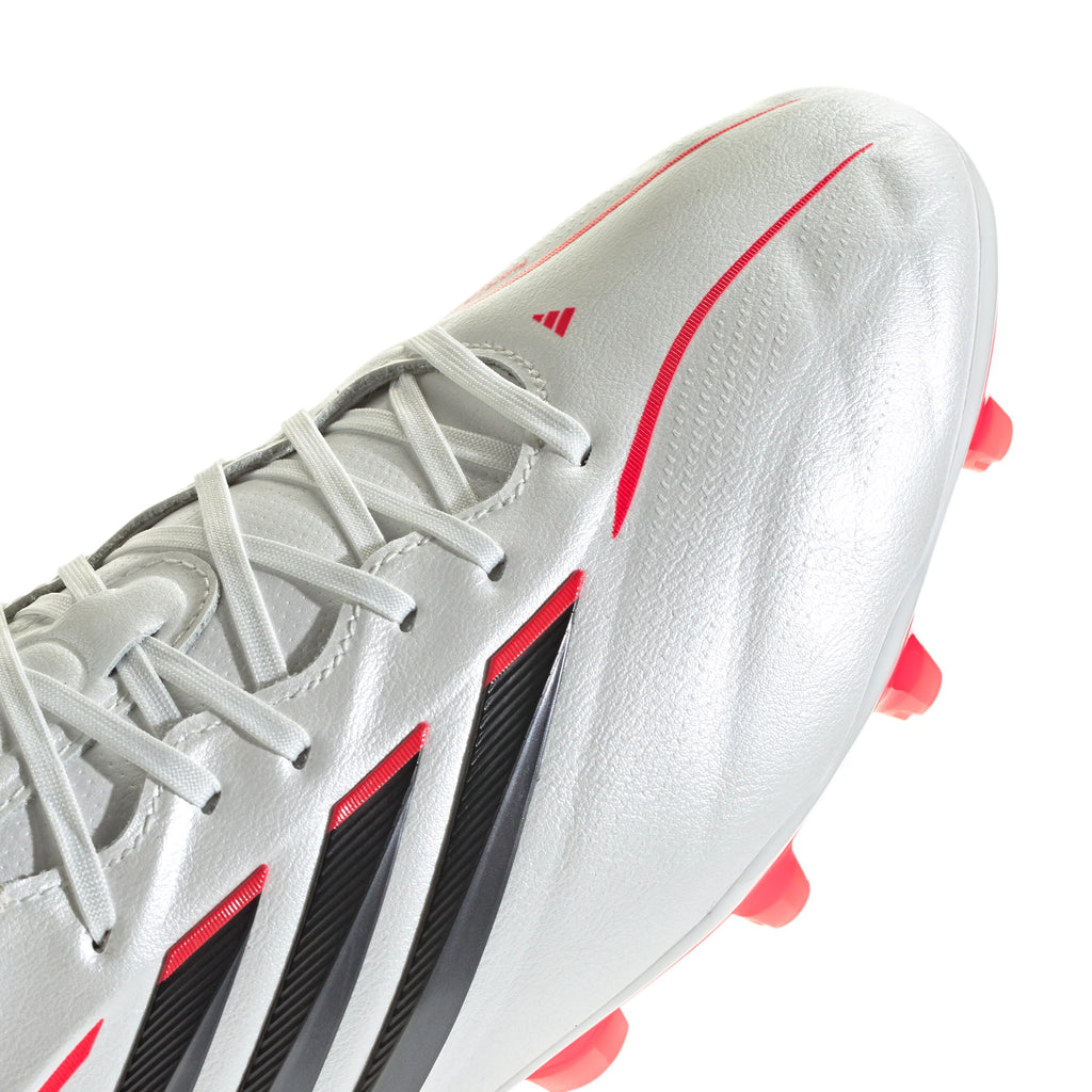adidas Copa Pure IV Pro FG Firm Ground Mens Soccer Cleats Zero Metal Black Lucid Red