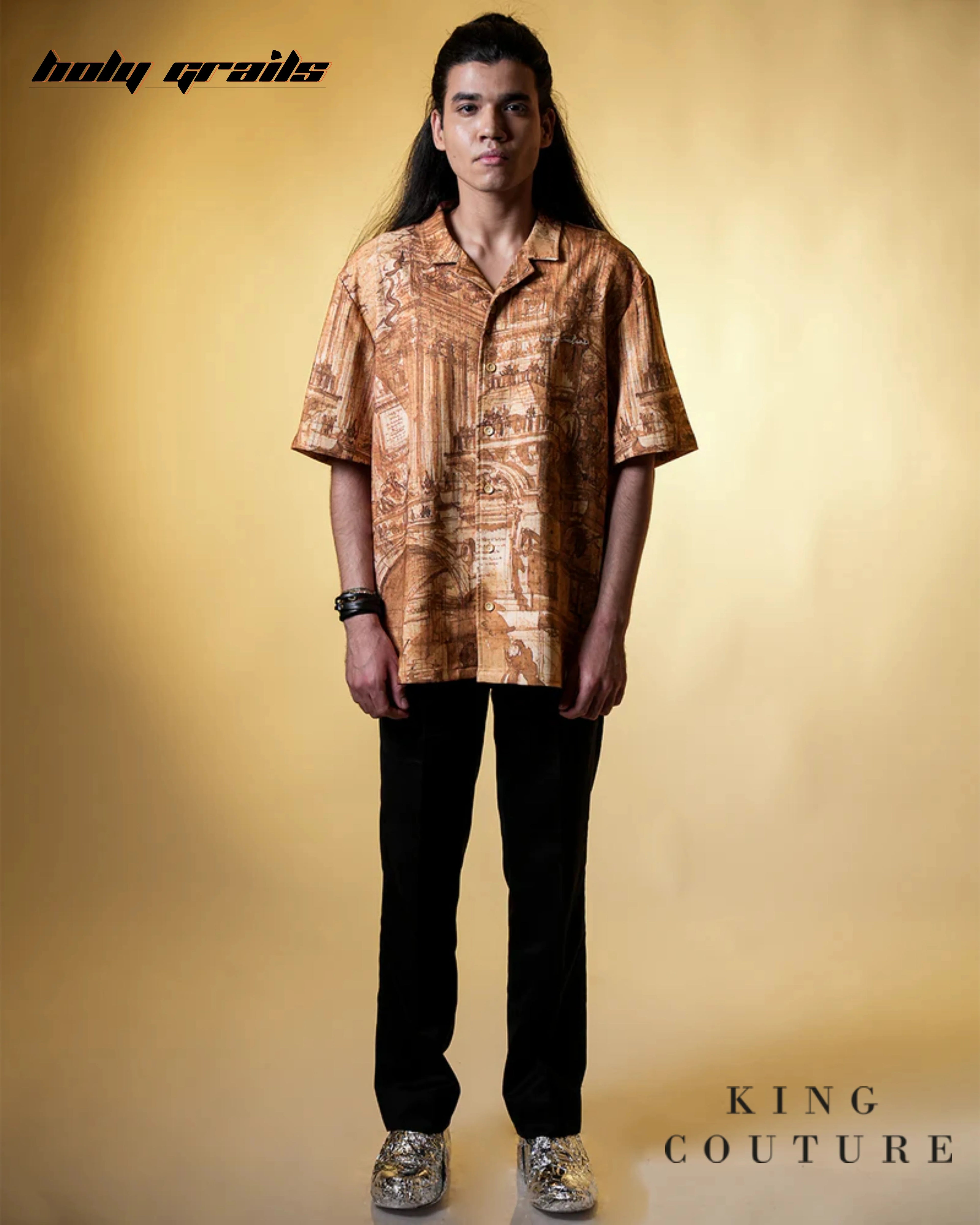 Sunlit Spire Half Sleeve Shirt HG x King Couture