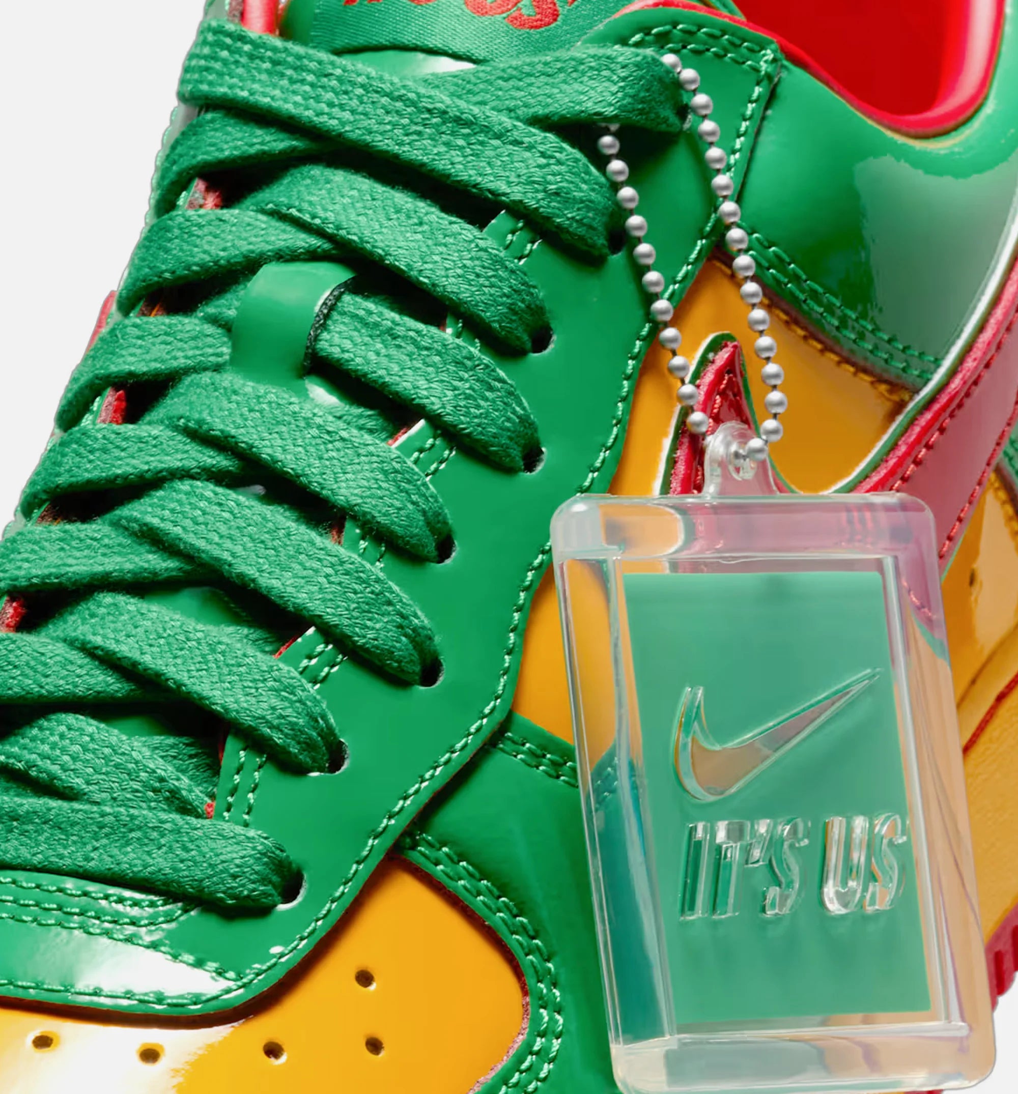 Lil Yachty x Air Force 1 Lucky Green Mens Lifestyle Shoe Lucky Green Mystic Red University Gold Limit One Per Customer