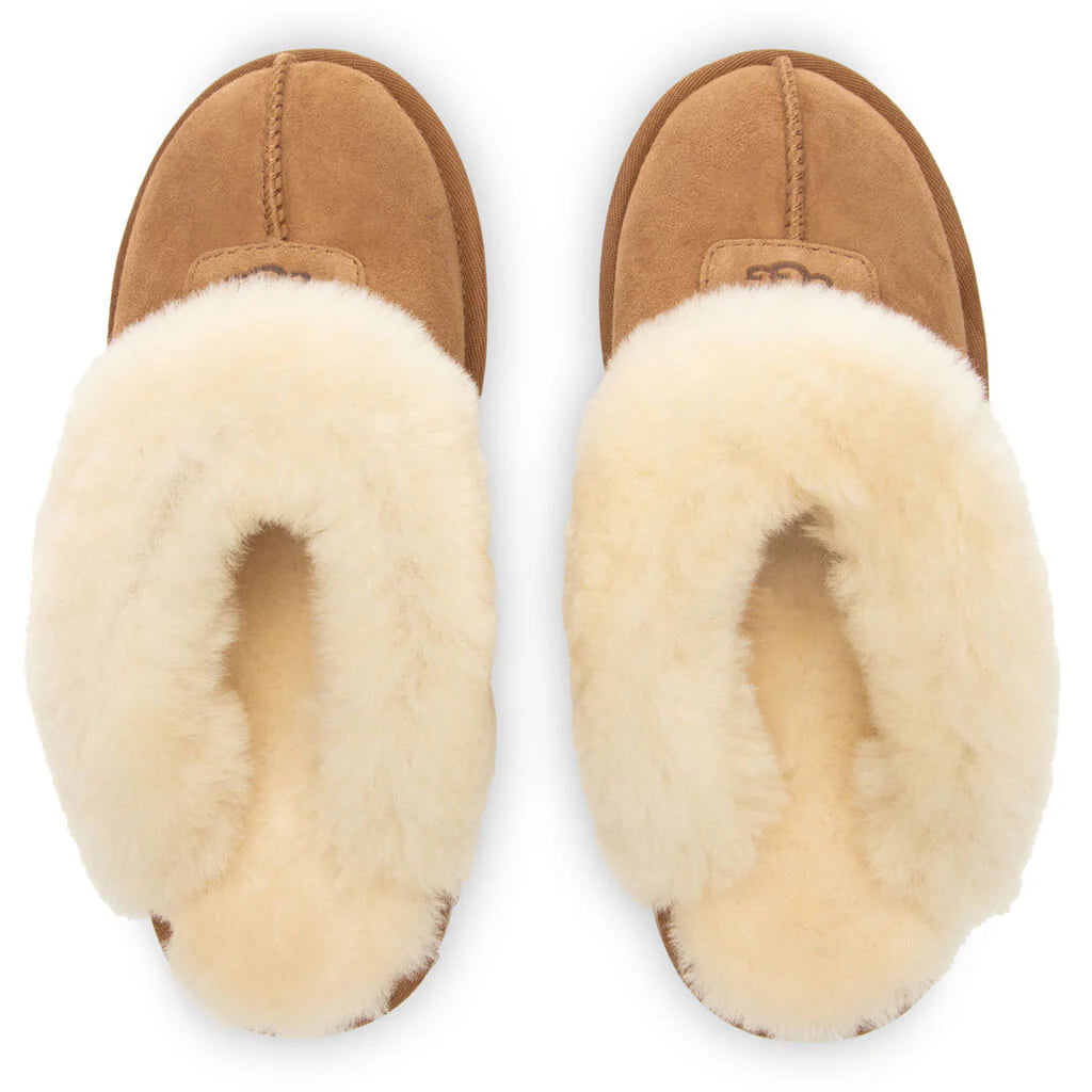 Womens Coquette Slipper Chestnut