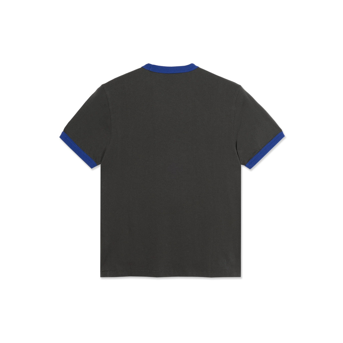 Polar Skate Co Ringer Tee Dirty Black Egyptian Blue