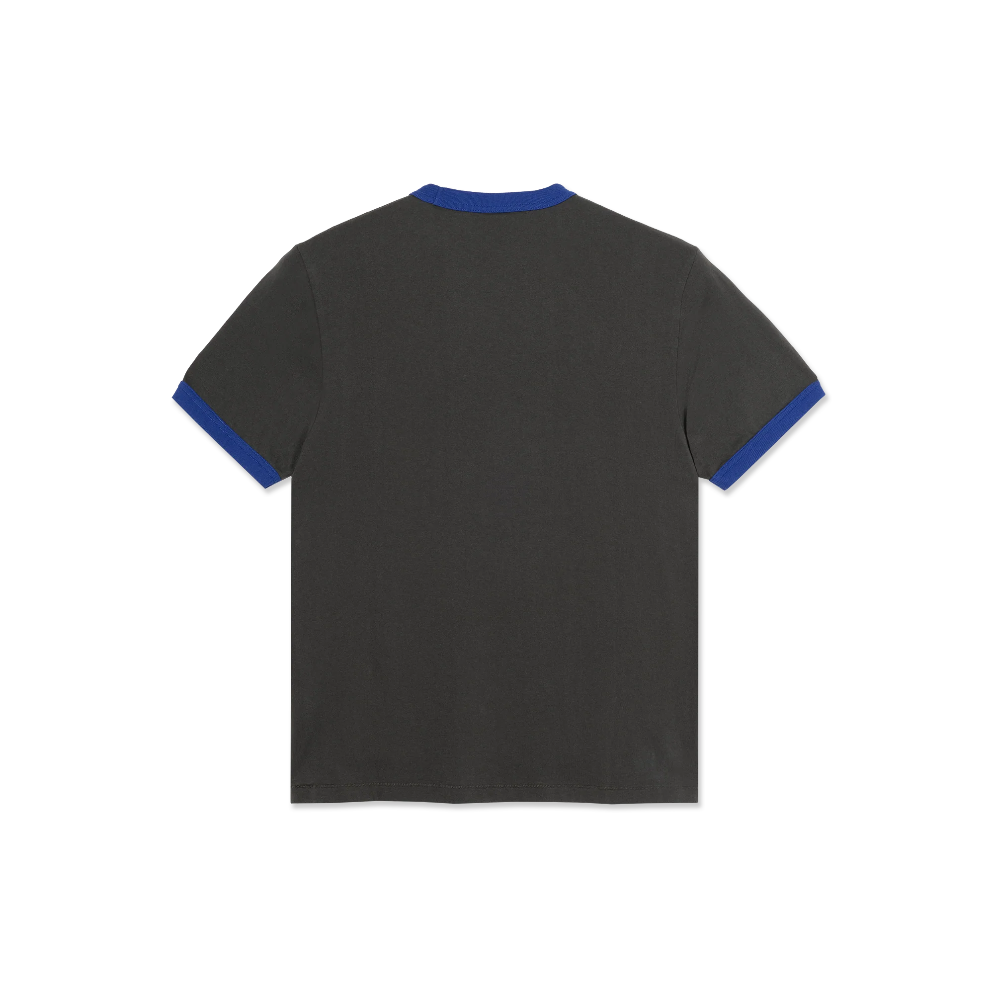 Polar Skate Co Ringer Tee Dirty Black Egyptian Blue