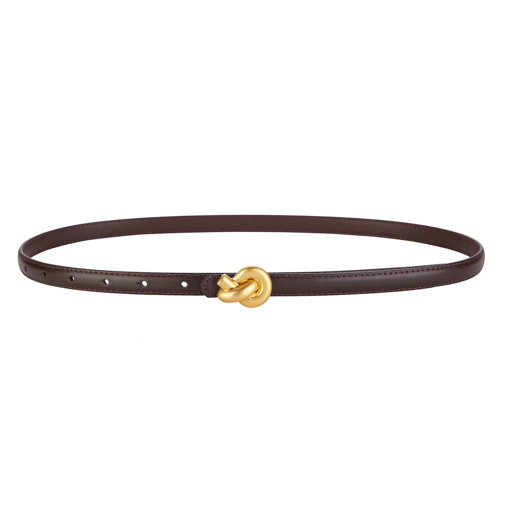 Cinto de Couro Feminino Viterbo