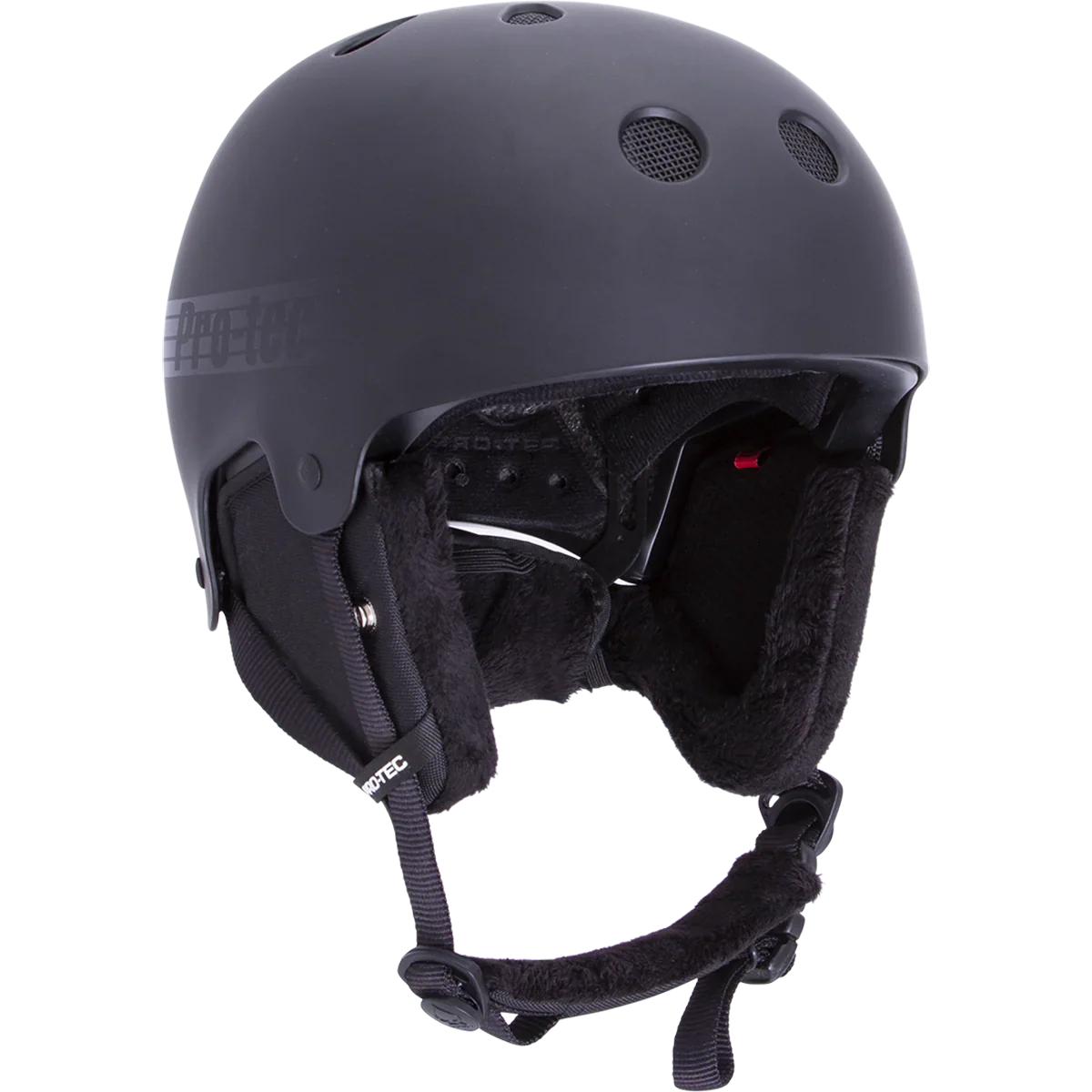 Protec Old School Snow Helmet W MIPS Stealth Black