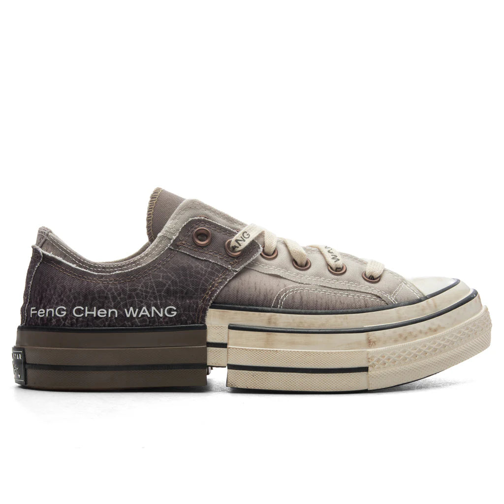Converse x Feng Chen Wang Chuck 70 2 in 1 Ox Brown Egret Black