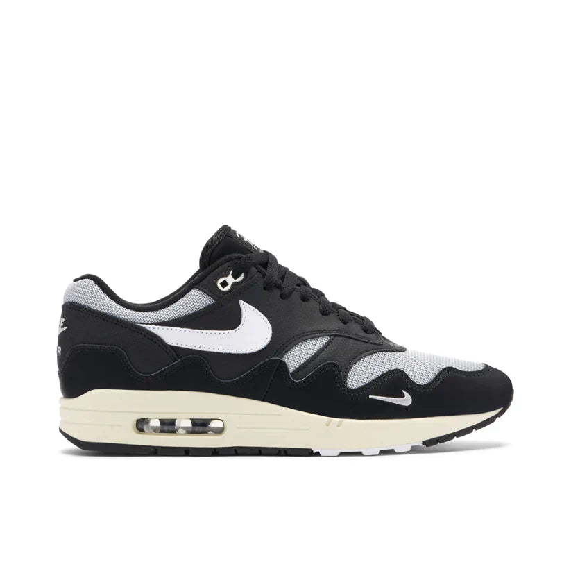 Patta x Nike Air Max 1 Black White With Bracelet