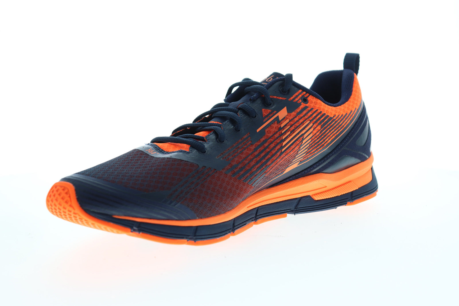Onyx Mens Blue Mesh Low Top Lace Up Athletic Running Shoes