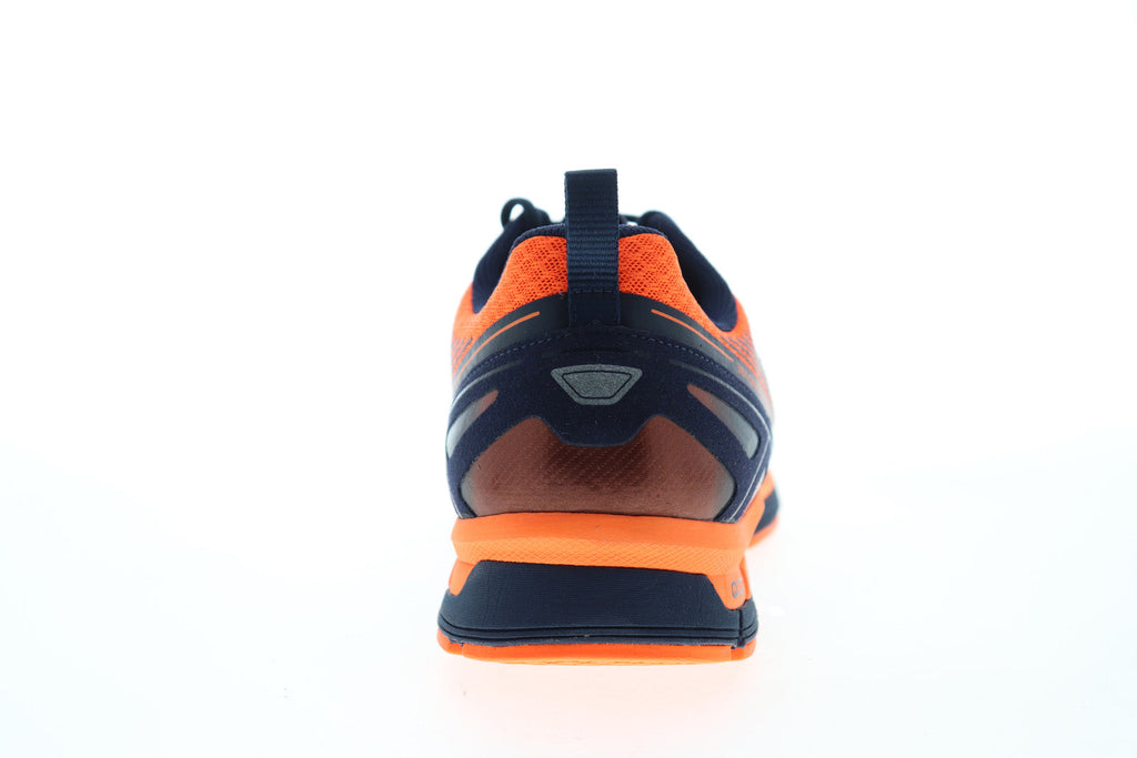 Onyx Mens Blue Mesh Low Top Lace Up Athletic Running Shoes