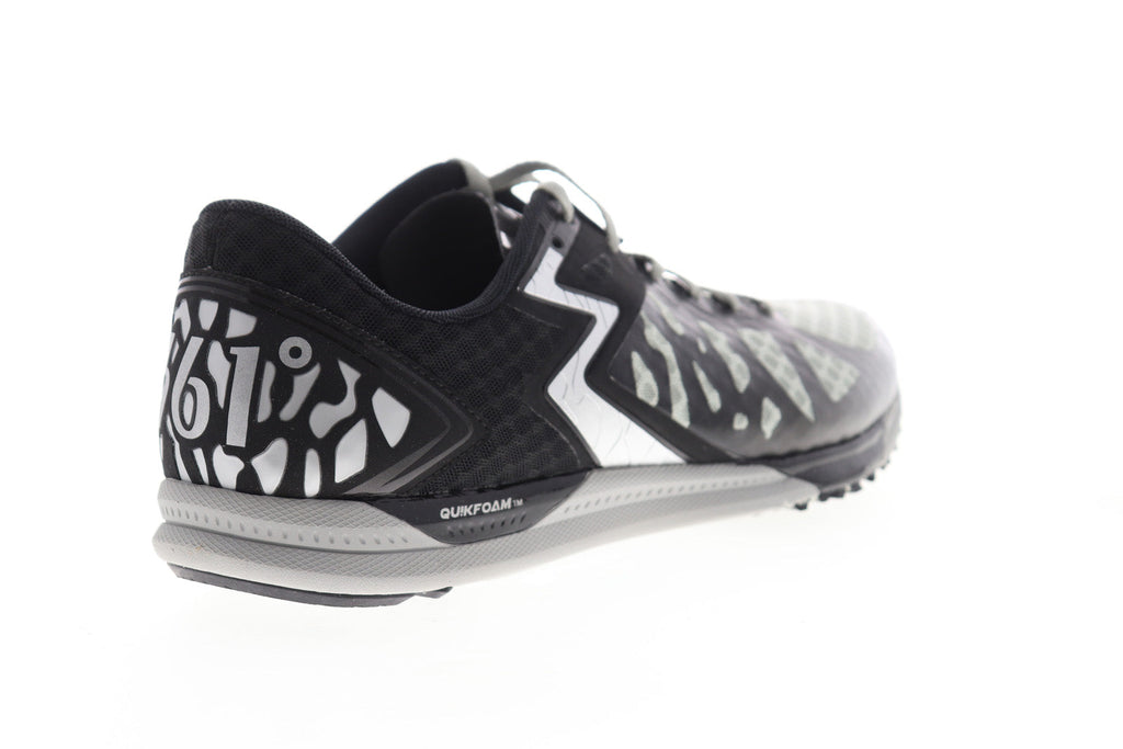 Chaser Mens Silver Gray Mesh Low Top Athletic Cross Training Shoes