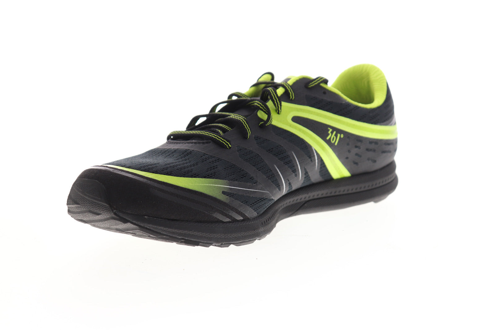 Bio Speed Mens Black Mesh Low Top Athletic Cross Training Shoes