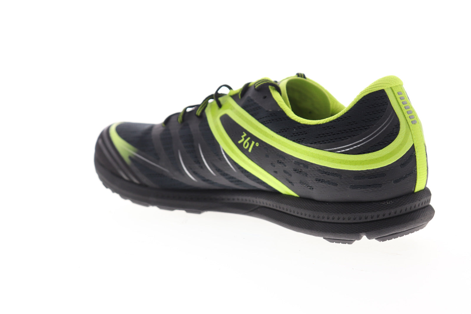 Bio Speed Mens Black Mesh Low Top Athletic Cross Training Shoes