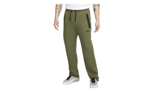 Sportswear Tech Fleece Open-Hem Sweatpants "Medium Olive/Black" FB8012 222