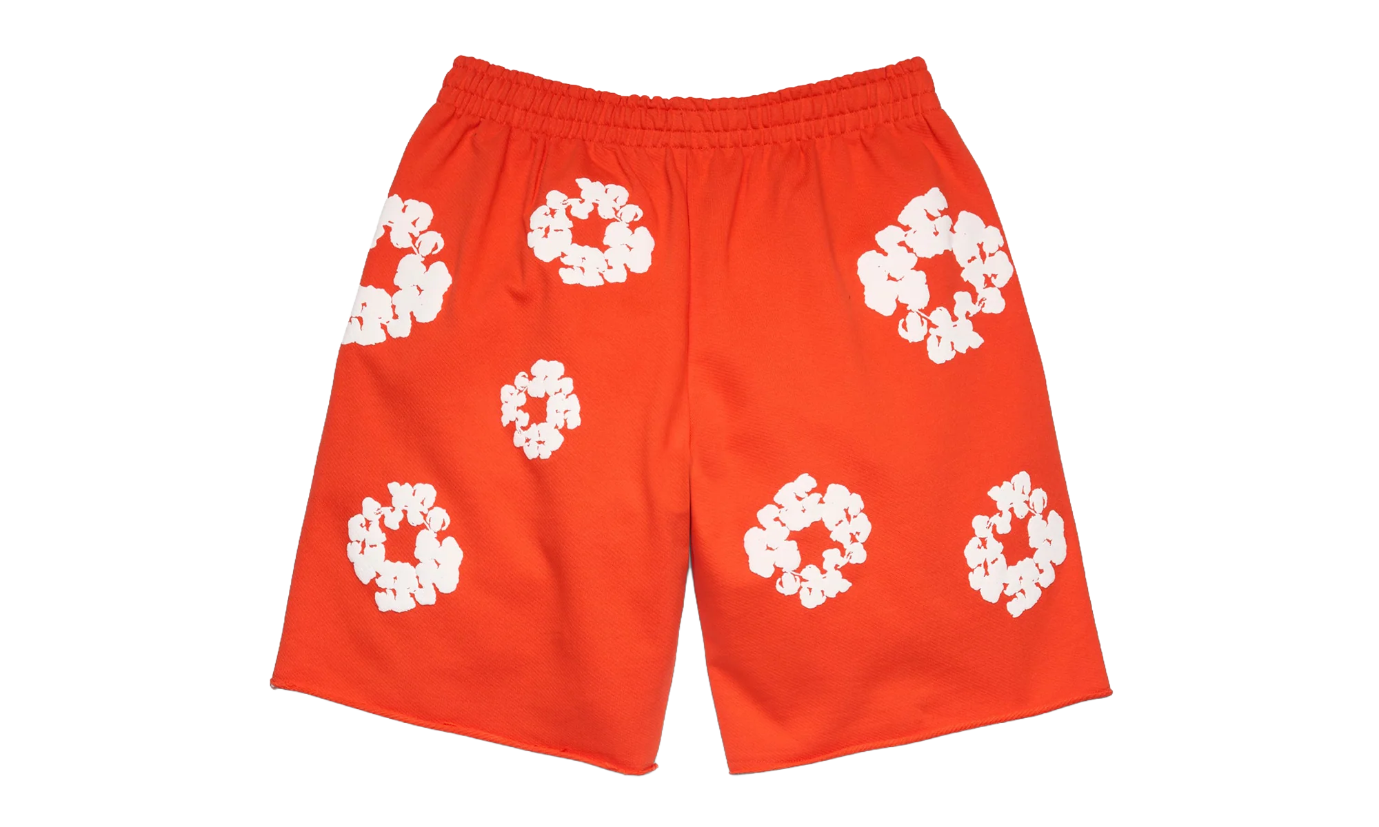 Cotton Wreath Sweatshorts "Dark Orange" DT618