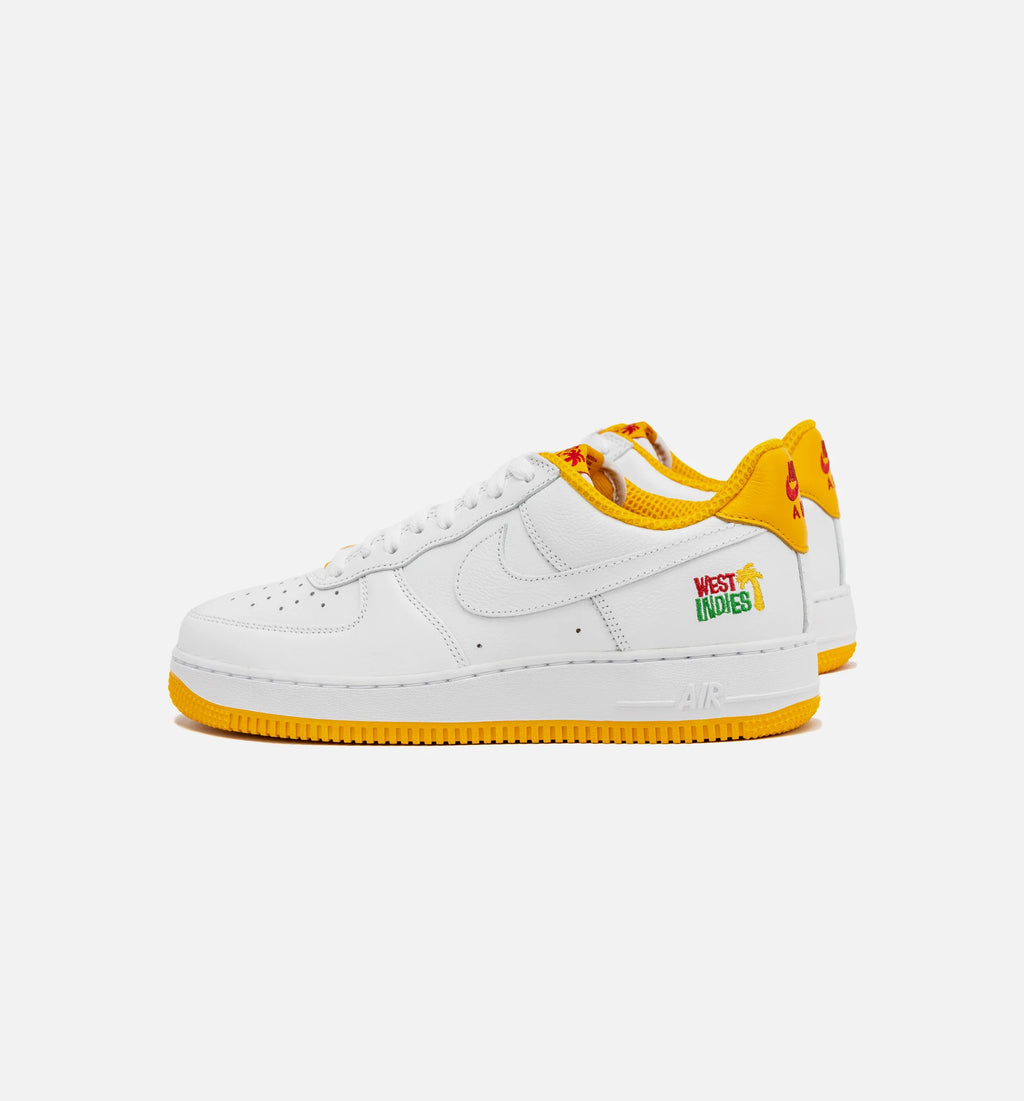 Air Force 1 Low West Indies Mens Lifestyle Shoe White University Gold