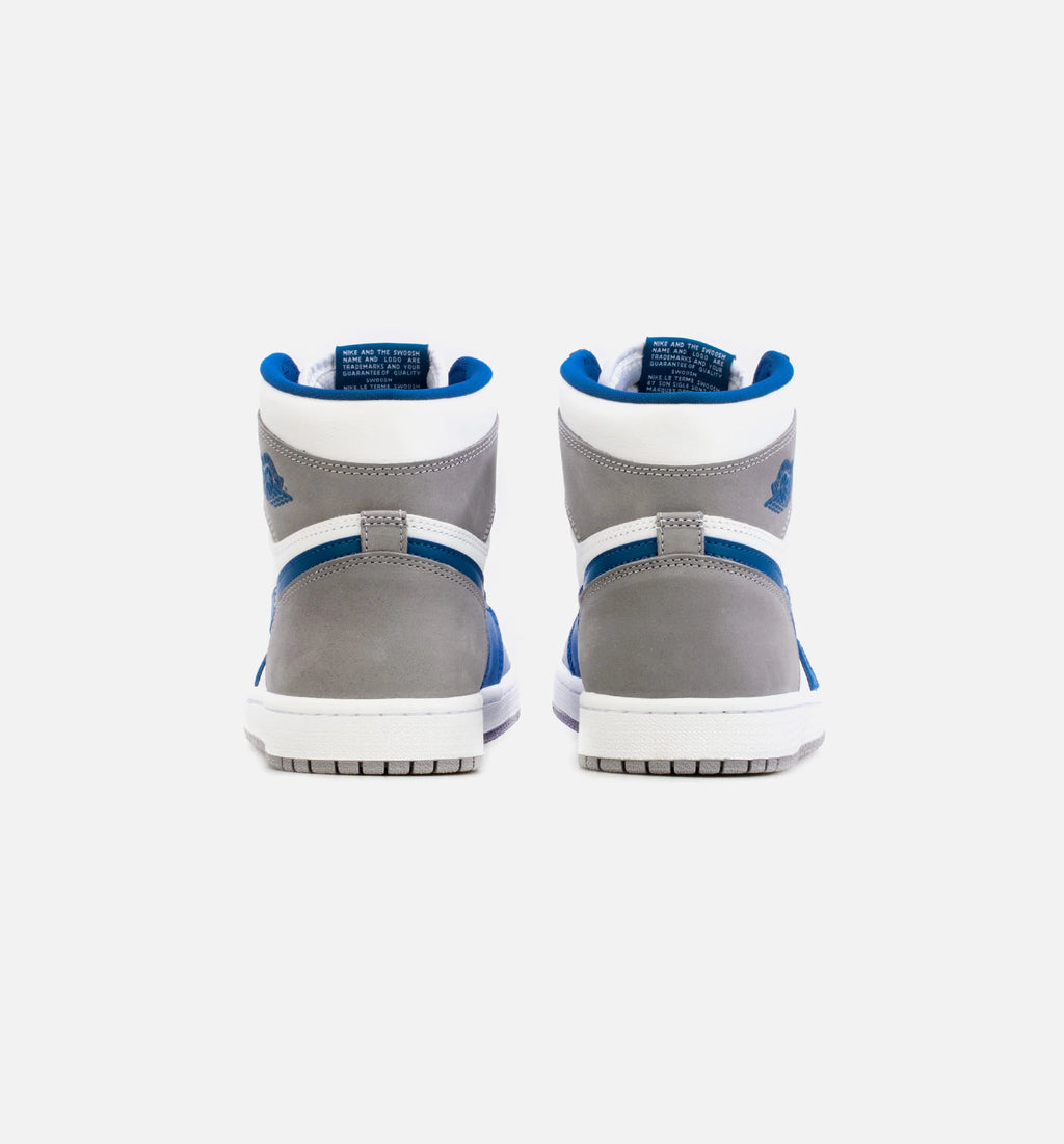 Air Jordan 1 High OG True Blue Mens Lifestyle Shoe Blue White Free Shipping