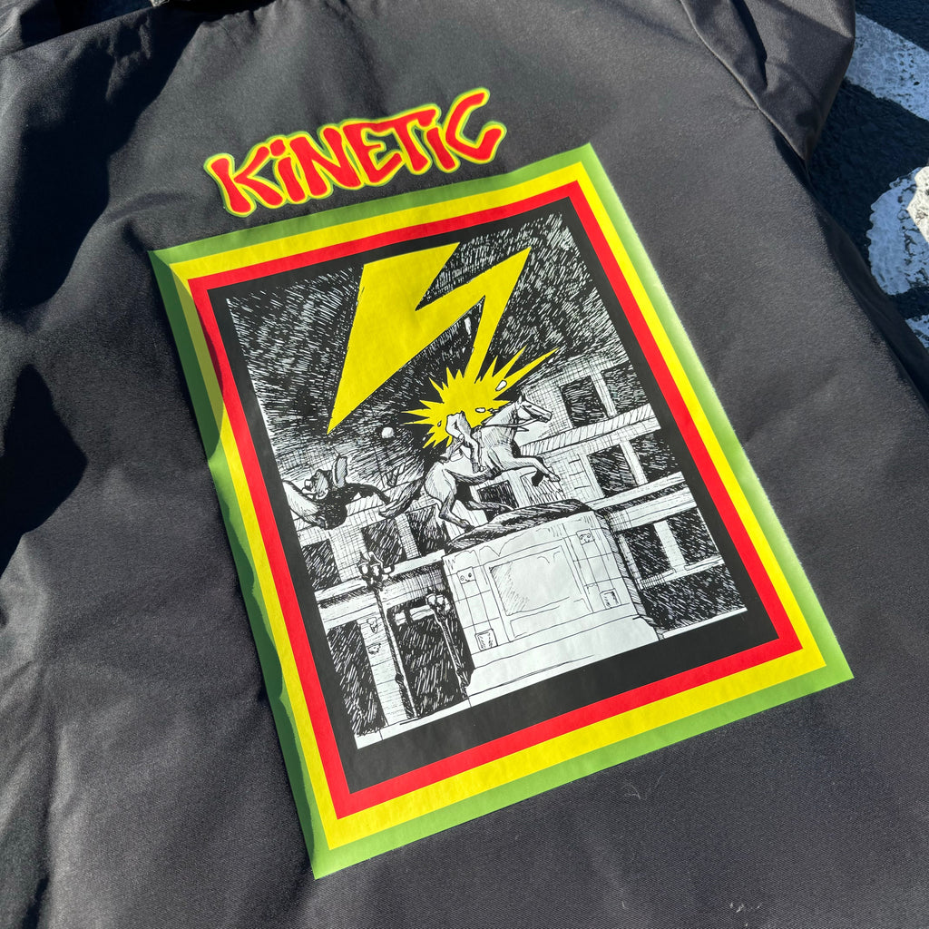 Kinetic Banned In DE Coaches Jacket Black