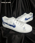 Air Force 1 x LV Blue Swoosh